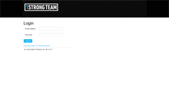 Desktop Screenshot of 1strongteam.com