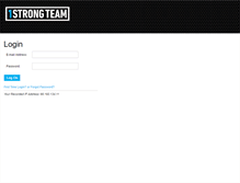 Tablet Screenshot of 1strongteam.com